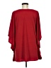 Peter Nygard Solid Red 3/4 Sleeve Blouse Size M - photo 2