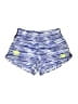 New Balance 100% Polyester Stripes Blue Athletic Shorts Size XS - photo 1