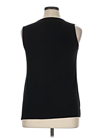 August Silk Sleeveless Blouse (view 2)