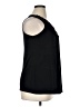 August Silk Black Sleeveless Blouse Size XL - photo 4