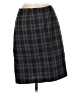 Gap Plaid Gray Formal Skirt Size 6 - photo 1