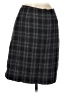 Gap Plaid Gray Formal Skirt Size 6 - photo 2