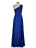 BCBGMAXAZRIA Blue Cocktail Dress Size 6 - photo 2