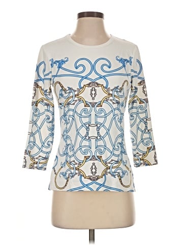 J. McLaughlin 3/4 Sleeve T-Shirt (view 1)