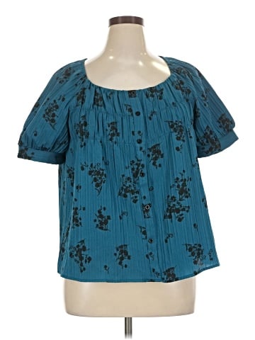Shein Short Sleeve Blouse (view 1)