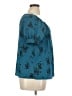 Shein Teal Short Sleeve Blouse Size XL - photo 4