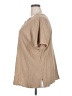 D&Co. 100% Cotton Tan Short Sleeve Blouse Size 2X - photo 5
