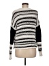 Elan Stripes Silver Pullover Sweater Size M - photo 2