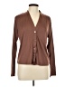 Splendid Brown Long Sleeve Blouse Size L - photo 1