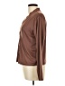 Splendid Brown Long Sleeve Blouse Size L - photo 5