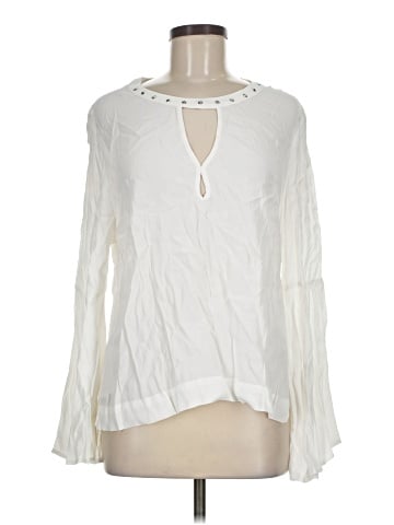 Indigo Moon Long Sleeve Blouse (view 1)