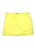 J.Crew Collection 100% Polyester Solid Yellow Skort Size 24 - photo 1
