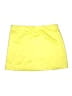 J.Crew Collection 100% Polyester Solid Yellow Skort Size 24 - photo 2