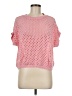 Mittoshop 100% Cotton Pink Pullover Sweater Size M - photo 1