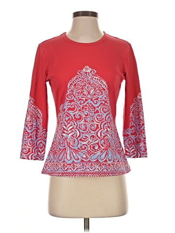 J. McLaughlin 3/4 Sleeve T-Shirt (view 1)