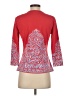 J. McLaughlin Paisley Red 3/4 Sleeve T-Shirt Size S - photo 2