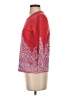 J. McLaughlin Paisley Red 3/4 Sleeve T-Shirt Size S - photo 5