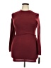 Speechless Burgundy Casual Dress Size L - photo 1