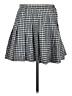 Rewind Checkered-gingham Gray Casual Skirt Size M - photo 1