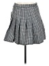 Rewind Checkered-gingham Gray Casual Skirt Size M - photo 2