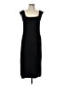 Universal Thread Solid Black Casual Dress Size L - photo 1