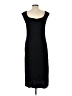 Universal Thread Solid Black Casual Dress Size L - photo 2