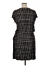 Apt. 9 Tweed Black Casual Dress Size XL - photo 2