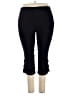 JM Collection Black Active Pants Size 2X - photo 1