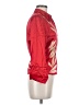 ICE Floral Red 3/4 Sleeve Blouse Size M - photo 4