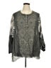 John Mark Gray 3/4 Sleeve Blouse Size 3X - photo 1