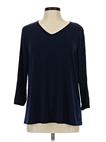 Susan Graver 3/4 Sleeve Top (view 1)
