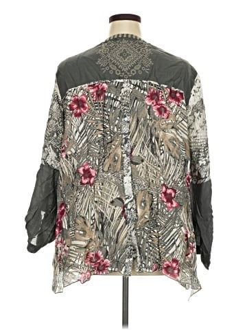 John Mark 3/4 Sleeve Blouse (view 2)