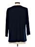 Susan Graver Blue 3/4 Sleeve Top Size L - photo 2