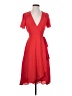 Lulus 100% Polyester Red Cocktail Dress Size XS - photo 1
