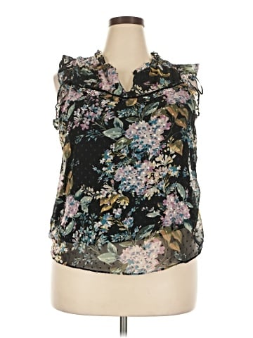 LC Lauren Conrad Sleeveless Blouse (view 1)