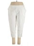 Susan Graver Solid Ivory Active Pants Size 2X - photo 1
