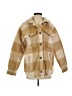 American Eagle Outfitters Stripes Tan Coat Size XS - photo 1