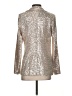 Nine West Metallic Silver Gold Blazer Size S - photo 2