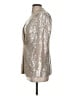 Nine West Metallic Silver Gold Blazer Size S - photo 5