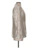Nine West Metallic Silver Gold Blazer Size S - photo 4