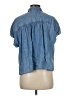 Splendid 100% Lyocell Blue Short Sleeve Blouse Size M - photo 2