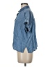 Splendid 100% Lyocell Blue Short Sleeve Blouse Size M - photo 5
