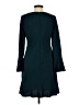 Chaps Solid Teal Casual Dress Size 2 - photo 2