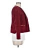 Sandro 100% Leather Burgundy Blazer Size Med (2) - photo 4