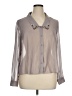 Decree Gray Long Sleeve Blouse Size XL - photo 1
