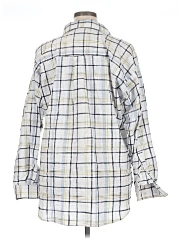 Ann Taylor LOFT Outlet Long Sleeve Button-Down Shirt (view 2)