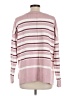 Lucky Brand Stripes Pink Pullover Sweater Size L - photo 2