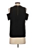 Cooper & Ella 100% Polyester Black Short Sleeve Top Size XS (0) - photo 2
