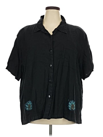 A.K.C. Short Sleeve Blouse (view 1)
