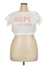 ChicMe Ivory Short Sleeve T-Shirt Size XXL - photo 1